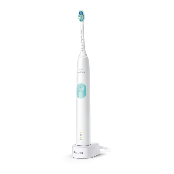 Philips sonicare ProtectiveClean 4100 Manuales