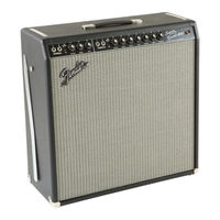 Fender '65 Super Reverb Instrucciones De Funcionamiento