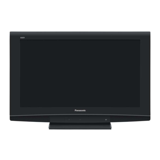 Panasonic VIERA TX-32LED8F Manual De Instrucciones