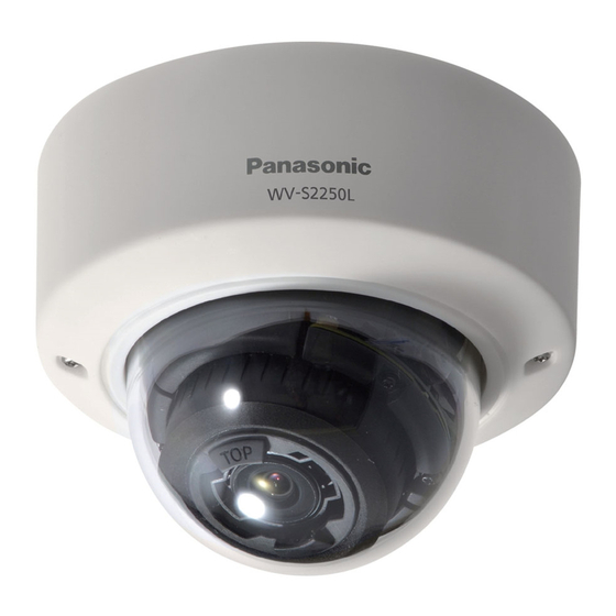 Panasonic WV-S2250L Manual De Instrucciones