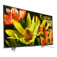 Sony Bravia XBR-60X830F Guía De Referencia