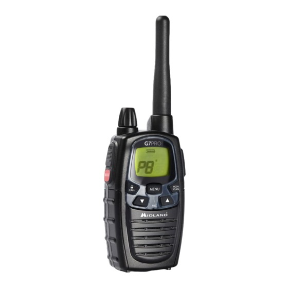 Midland G7 Manual De Uso