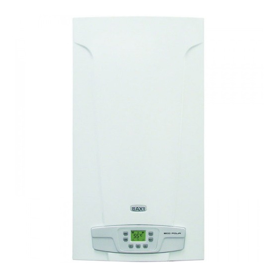 Baxi ECOFOUR 24 F Manual Para El Usuario Y El Instalador