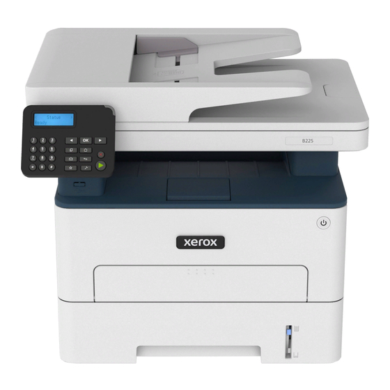 Xerox B225 Guía De Uso Rápido Del Equipo