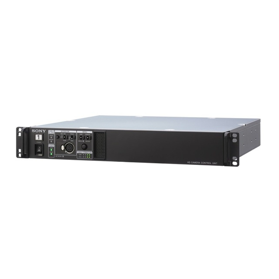Sony HXCU-TX70 Manual De Instrucciones