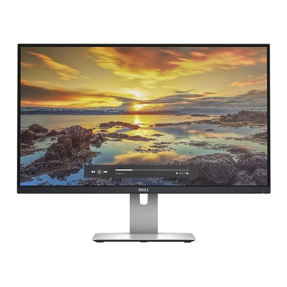 Dell UltraSharp U2715H Guia Del Usuario