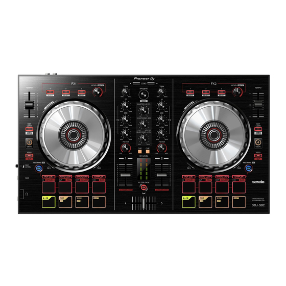 PIONEER DJ DDJ-SB2 Manual De Instrucciones