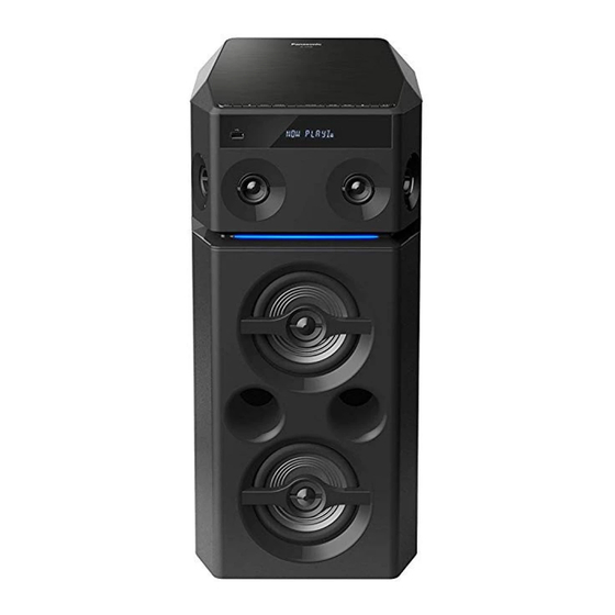 Panasonic SC-UA30 Instrucciones De Funcionamiento