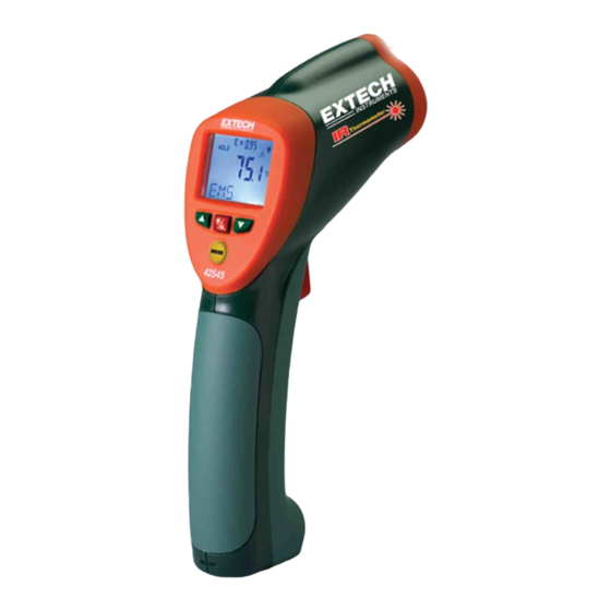 Extech Instruments 42545 Manual Del Usuario