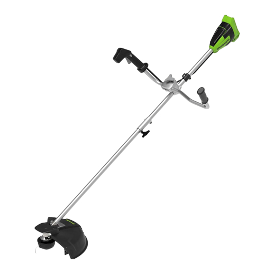GreenWorks GD40BCB Manual De Utilización