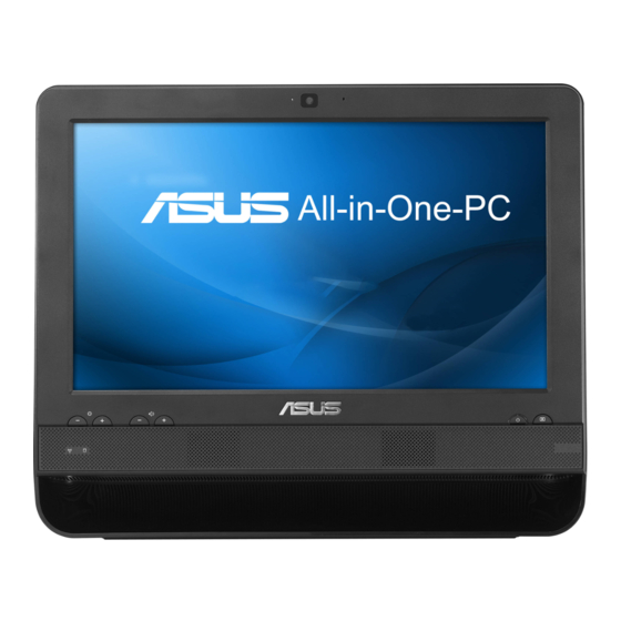 Asus EeeTop PC ET1610 Serie Manuales