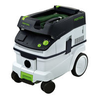 Festool CLEANTEX CTL 26 E SD E Manual De Instrucciones Original