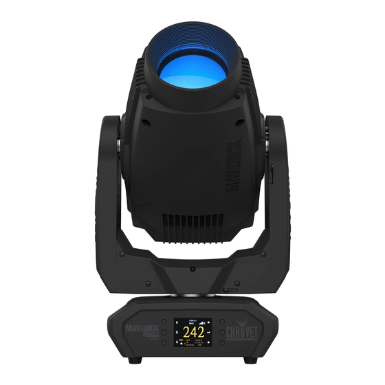 Chauvet Professional Maverick Force 1 Spot Manuales