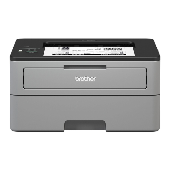 Brother HL-L2350DW Guía De Seguridad Del Producto
