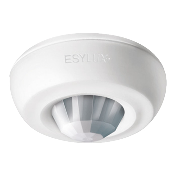 ESYLUX PD 360/8 Basic Manual De Instrucciones