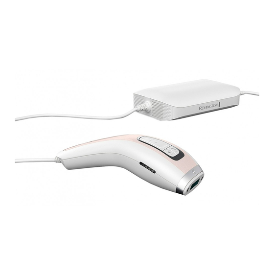 Remington iLight IPL8500 Manual De Instrucciones