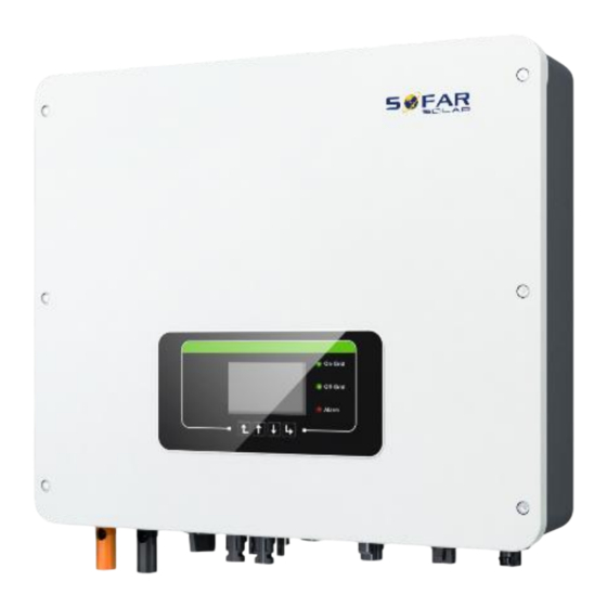 Sofar Solar HYD 3K-EP Instrucciones De Operación