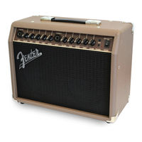 Fender Acoustasonic 40 Manual De Instrucciones