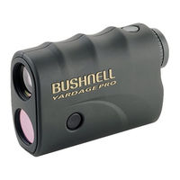 Bushnell YARDAGE PRO SCOUT Manual De Instrucciones