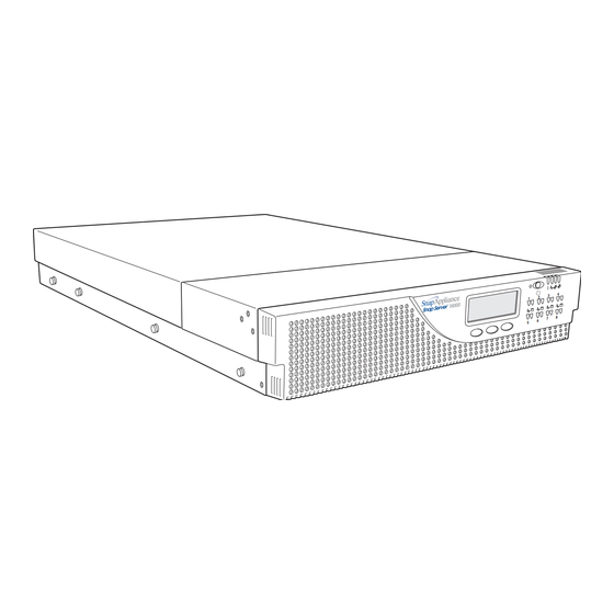 Snap Appliance Snap Server 18000 Guía De Iniciación Rápida