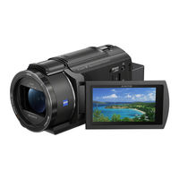 Sony handycam FDR-AX43 handycam FDR-AX43A Guia De Ayuda