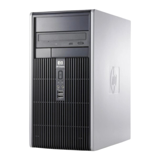 HP Compaq dc5700 Guía Sobre La Utilidad