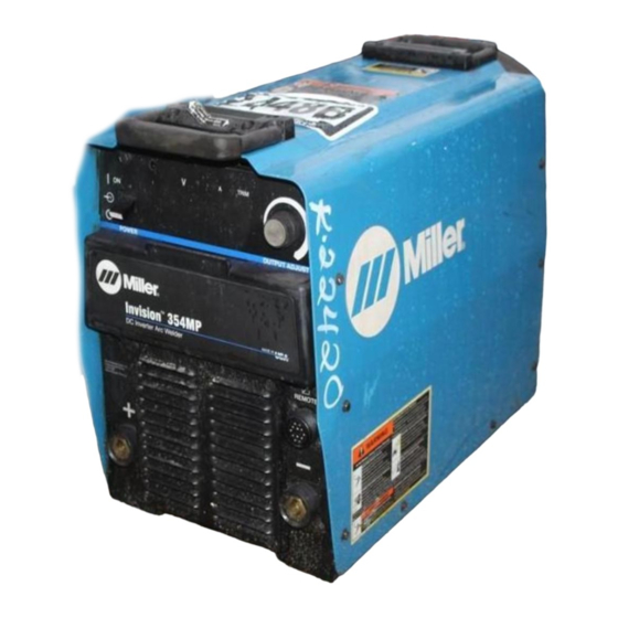 Miller Invision 354MP Manual Del Operador
