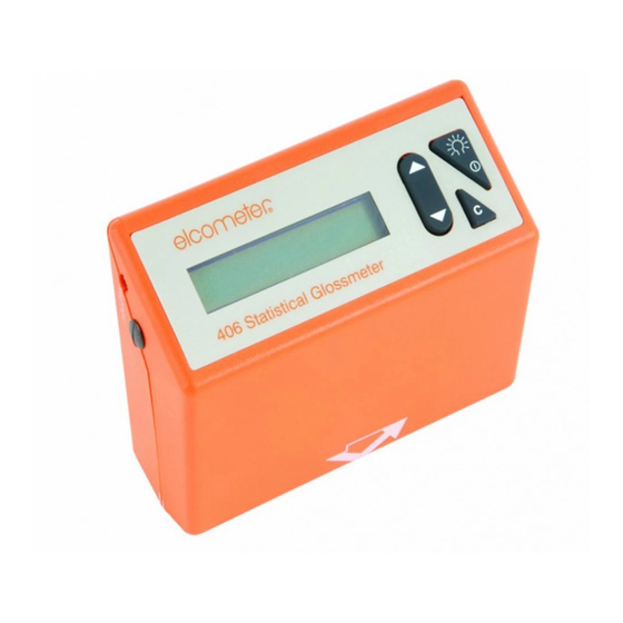 Elcometer 406 Guía Rápida