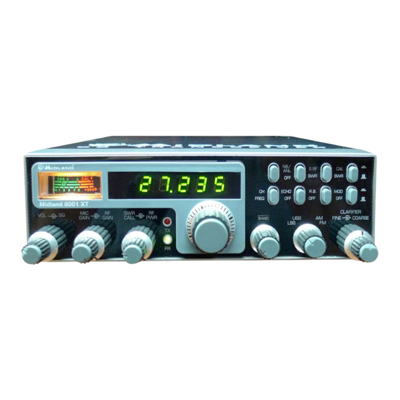 Midland 8001 XT Manual Del Usario