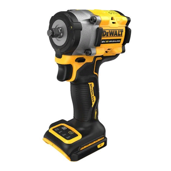 DeWalt DCF923 Manual De Instrucciones
