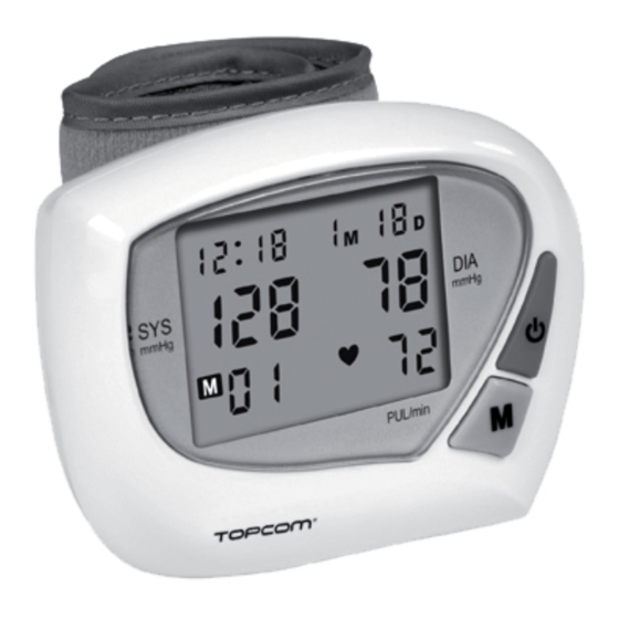 Topcom BPM WRIST 2000 Manual De Usuario