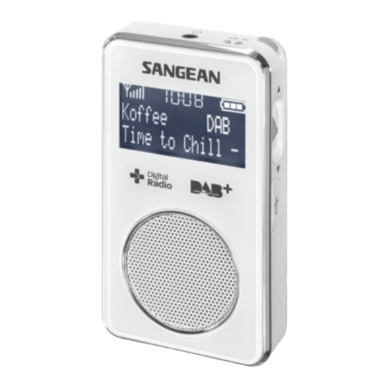 Sangean DPR-35 Manual De Instrucciones