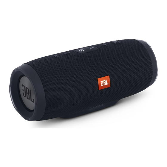 Harman JBL CHARGE 3 Guia De Inicio Rapido