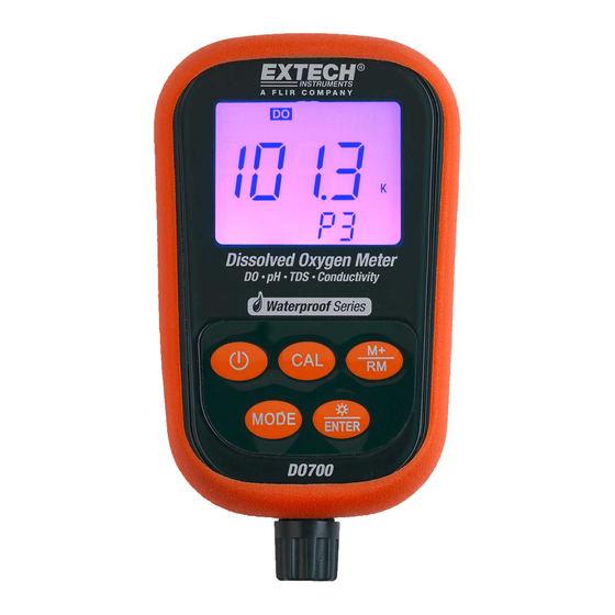 Extech Instruments DO700 Manual Del Usuario
