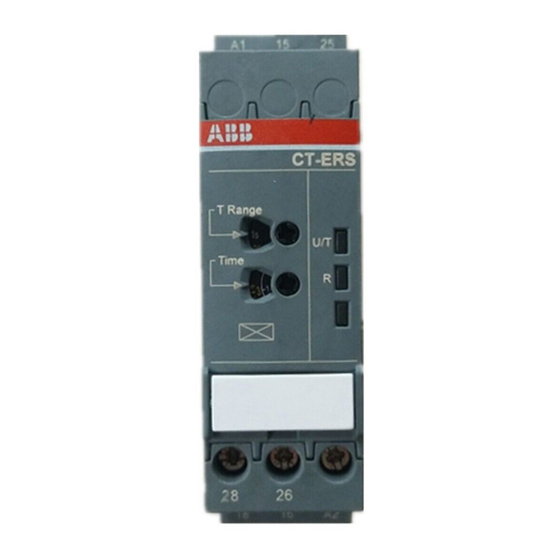 ABB CT-ERS.27S Instrucciones De Servicio