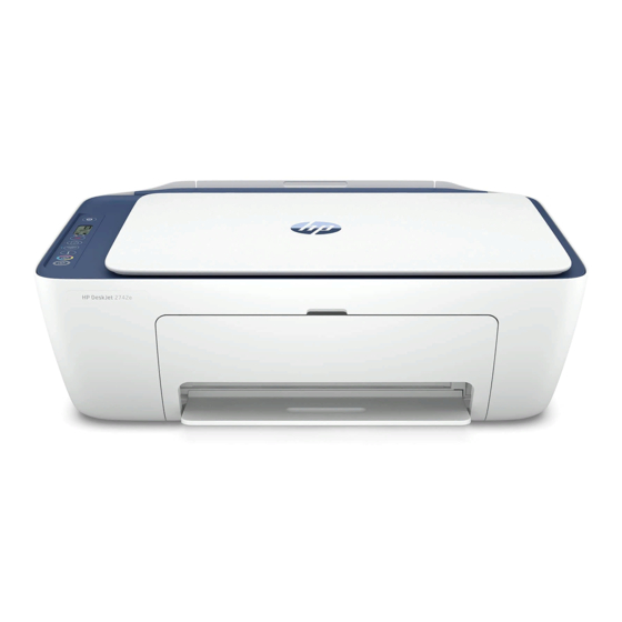 HP DeskJet 2700 All-in-One serie Manuales