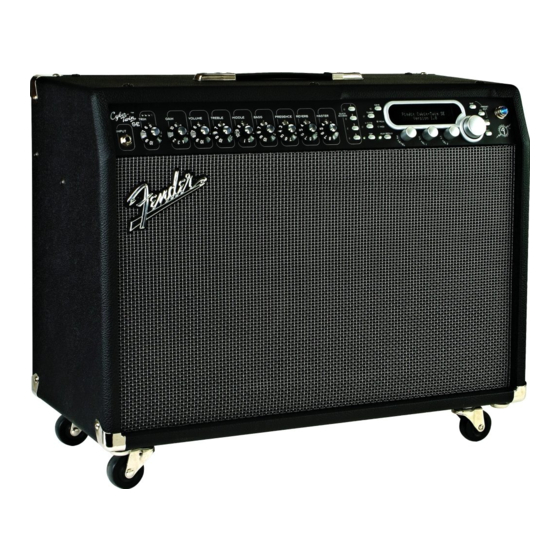 Fender Cyber-Twin Manual Del Usuario