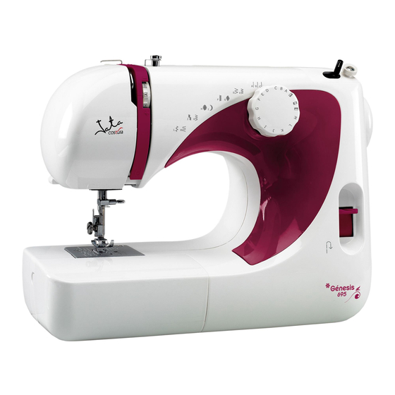 Jata Costura Genesis 695 Manual De Instrucciones