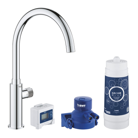 Grohe Blue Pure Mono 30 388 Instrucciones De Montaje