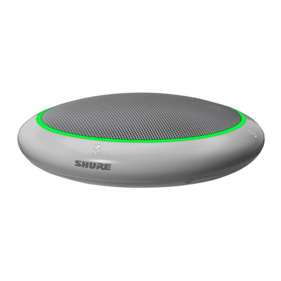 Shure MXA310 Manual De Instrucciones