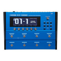 Boss SY-1000 Manual Del Usuario