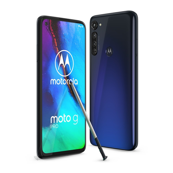 Motorola moto g PRO Manual Del Usuario