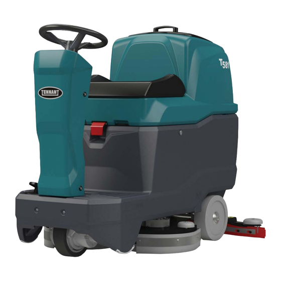 Tennant T581 Guía Rápida Para El Uso