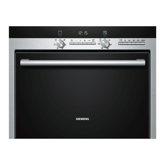 Siemens HB84K.52 Instrucciones De Uso