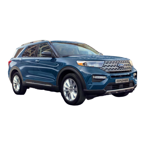 Ford EXPLORER Manuales