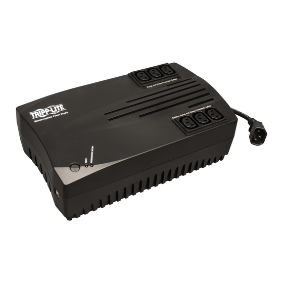 Tripp-Lite AVRX750U Manual De Instrucciones