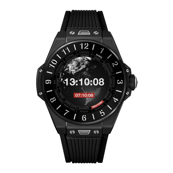 Hublot BIG BANG e Manual De Instrucciones