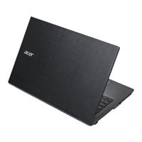 Acer Aspire E 15 Serie Manual De Usuario