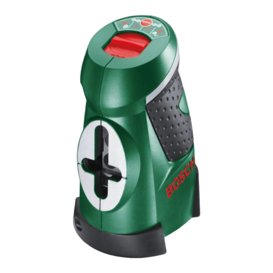 Bosch PCL 1 Instrucciones De Servicio