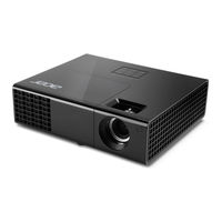 Acer X1170 Inicio Rápido